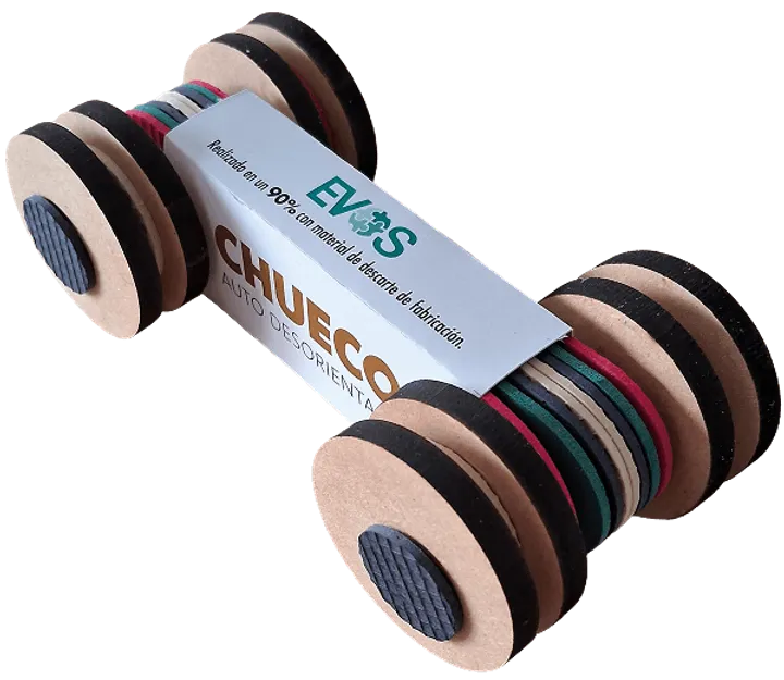 Caja del juguete Chueco.