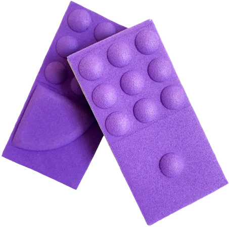 Fichas de Domitoc con texturas para poder indentificar y emparejar