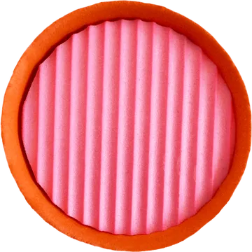 Ficha de Memotoc. Ficha con textura corrugada.